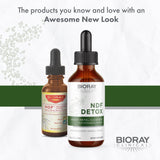BIORAY NDF: etiqueta con ingredientes y beneficios posibles
