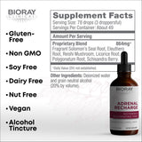 BIORAY Recarga Adrenal, dosis en gotero para uso diario y confort.