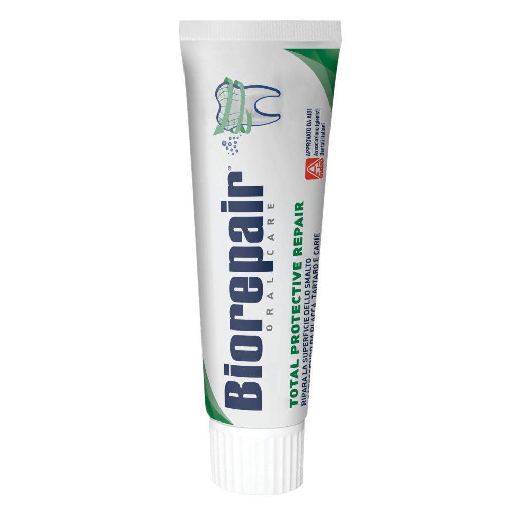 Biorepair etiqueta italiana: empaque de alta calidad y prestigio