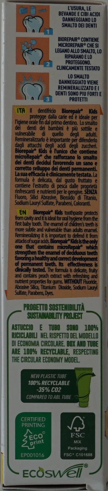 Promoción educativa de higiene dental para niños Biorepair