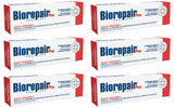 Biorepair pasta dental sensible para dientes, en empaque de seis tubos para uso diario