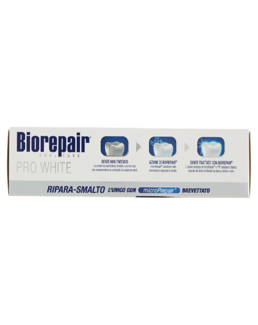 Biorepair Pro White, ayuda a una sonrisa más blanca y saludable.