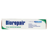 Biorepair sin dióxido de titanio: fórmula limpia y suave.
