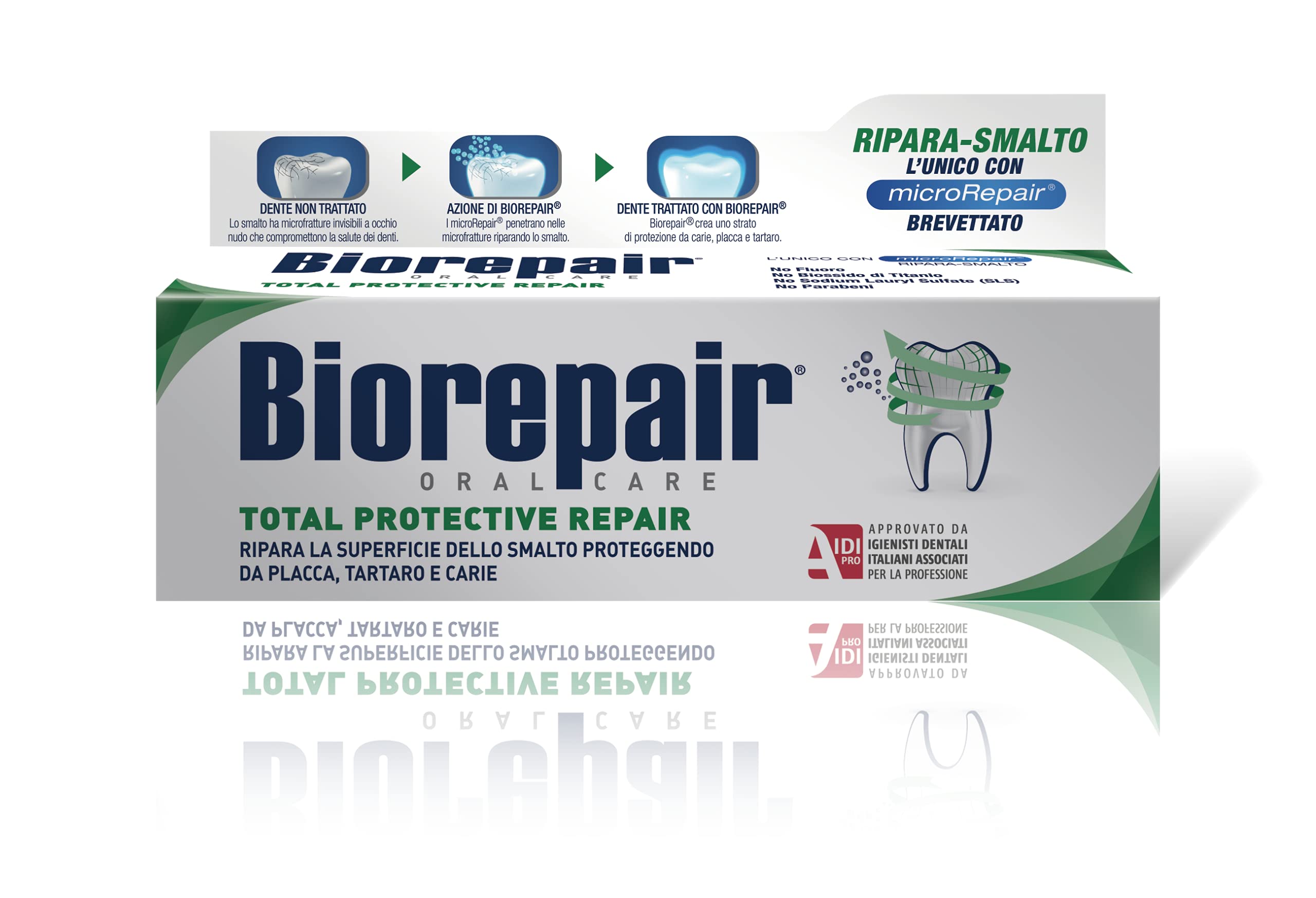 Biorepair uso diario fácil: rutina de cepillado sencilla
