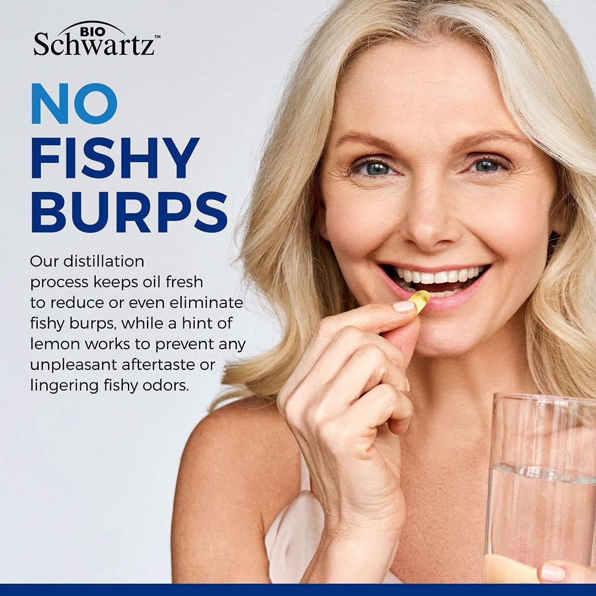 BioSchwartz Omega-3: sabor limón, experiencia agradable durante la toma