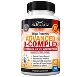 BioSchwartz vitaminas B con C en botella para energía diaria