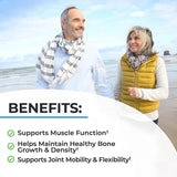 BioSchwartz calcio magnesio zinc, fórmula 9 en 1 para soporte óseo