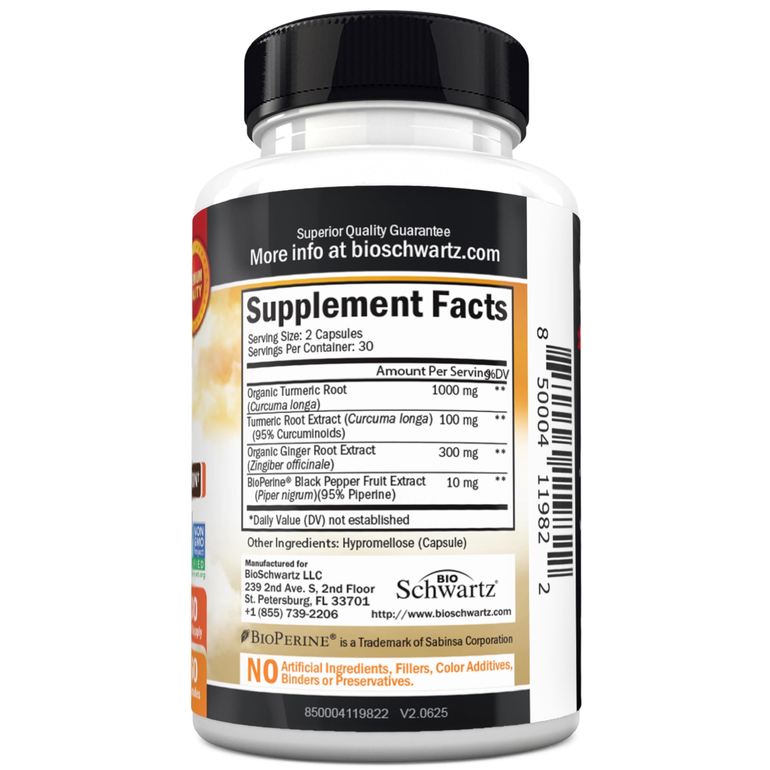 Producido en instalaciones cGMP en EE. UU. para seguridad