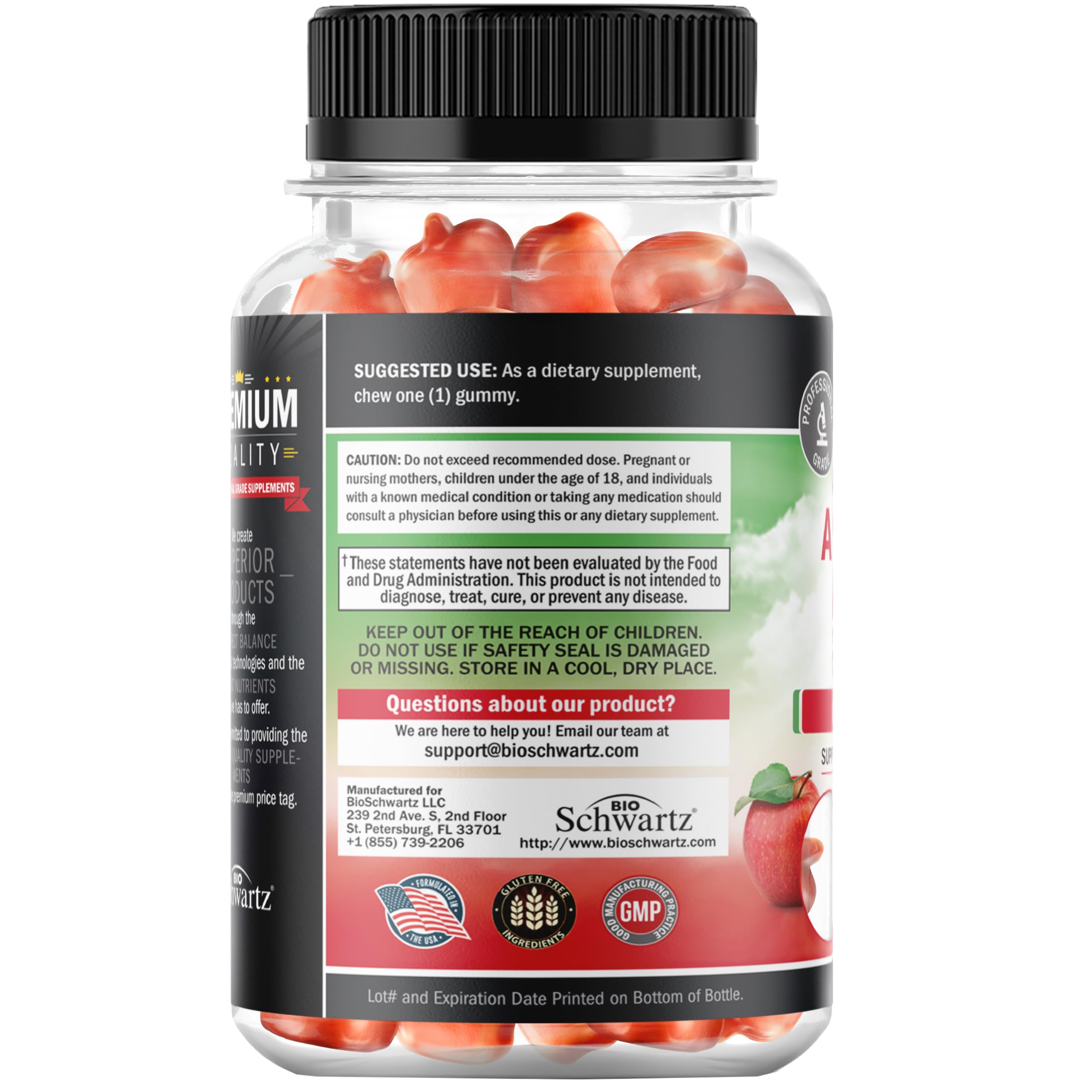 BioSchwartz ingredientes clave y usos posibles para la digestión