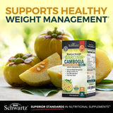Sello GMP en BioSchwartz Garcinia Cambogia, fabricación segura.