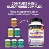 BioSchwartz Glutatión 500 mg – cápsulas listas para consumo diario.