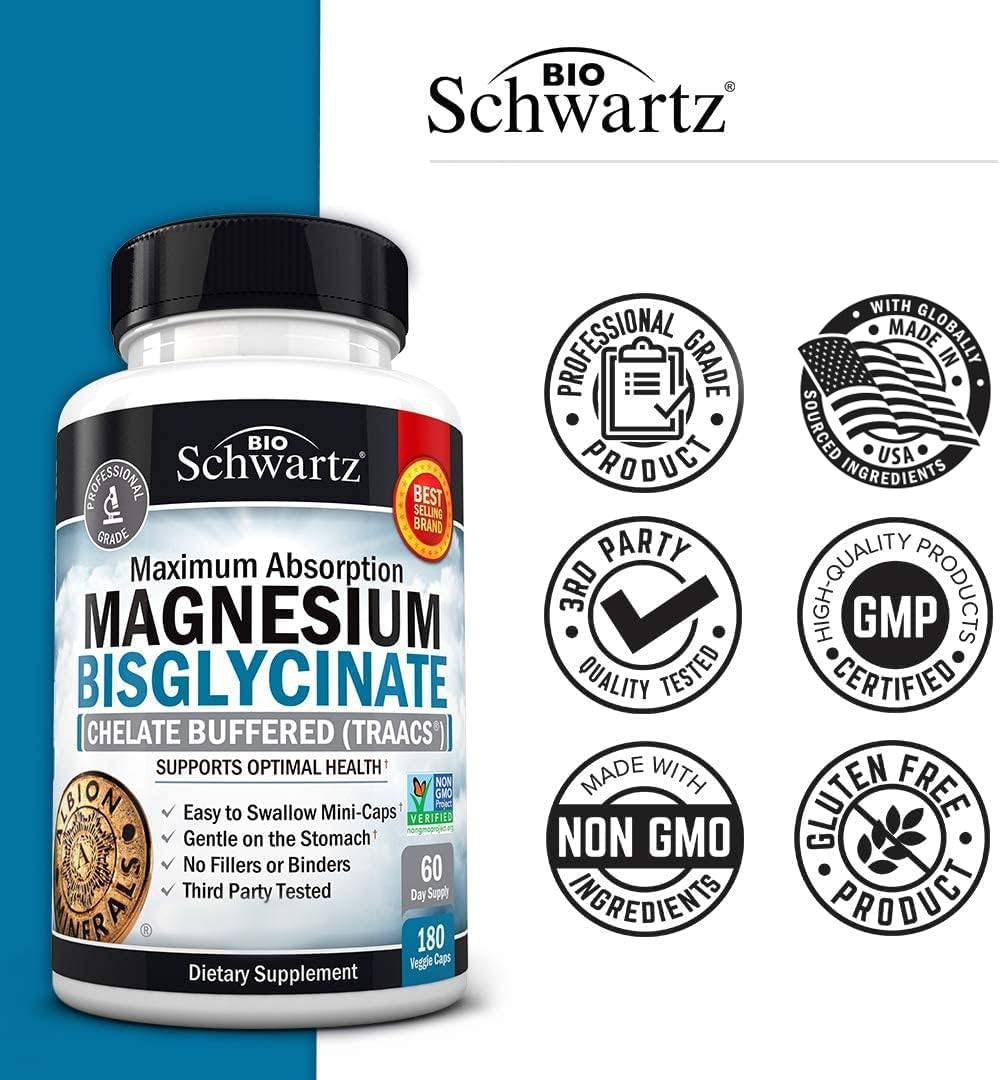 Cápsulas compactas de BioSchwartz para uso diario sencillo.