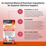BioSchwartz Multivitaminas para mujer, cápsulas visibles, fuente de nutrientes para la inmunidad.