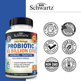 BioSchwartz Probióticos 65B sin alergenos para dietas sensibles.