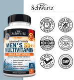 BioSchwartz rutina diaria con multivitaminas 50+ para energía sostenida
