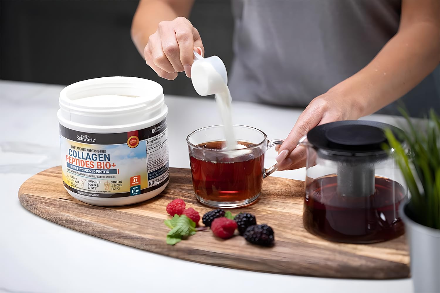 BioSchwartz Bienestar Diario: producto de calidad para rutinas de salud.