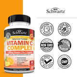 BioSchwartz Vitamina C Complejo libre de alérgenos ideal para dietas sensibles