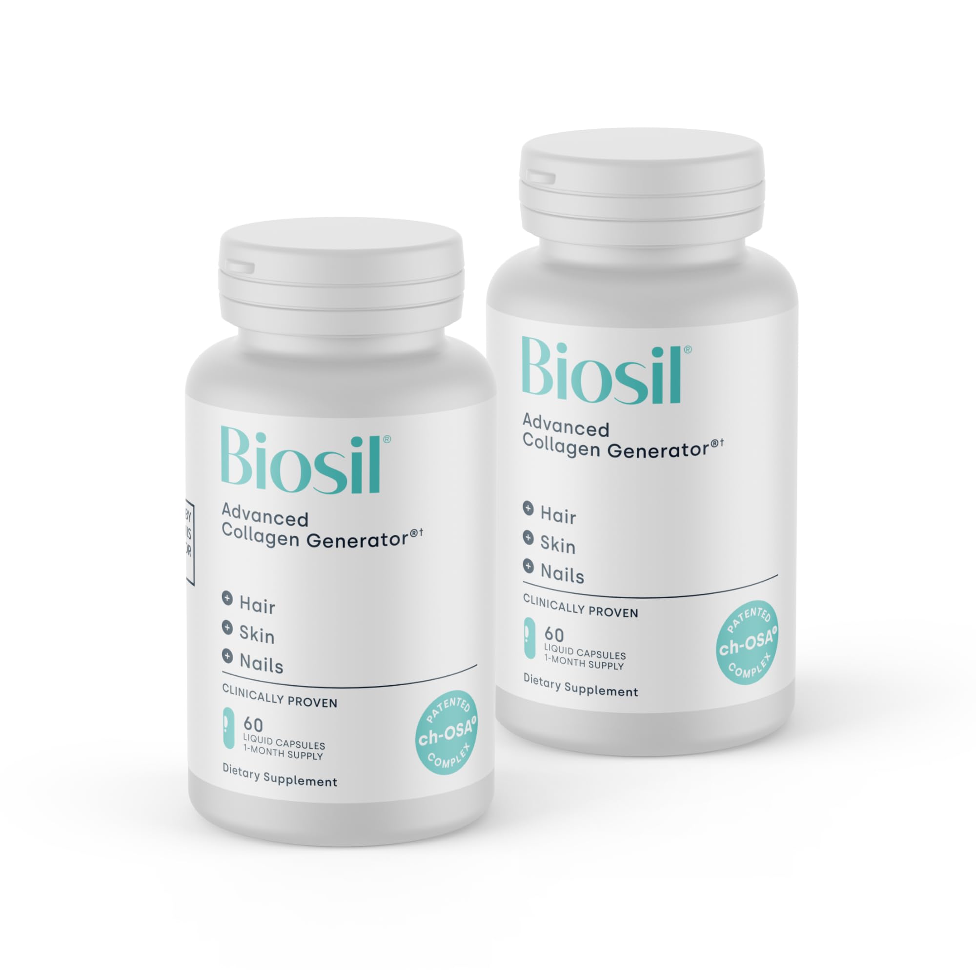 Biosil Generador de Colágeno – cápsulas líquidas para piel radiante