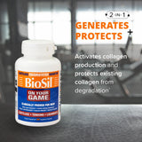 Biosil On Your Game etiqueta: complejo ch-OSA patentado para soporte de colágeno