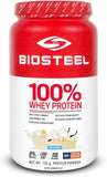 BIOSTEEL proteína de suero vainilla, envase de 25 porciones para uso diario