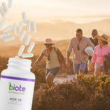 Biote ADK10: cápsulas con vitamina D para niveles saludables.