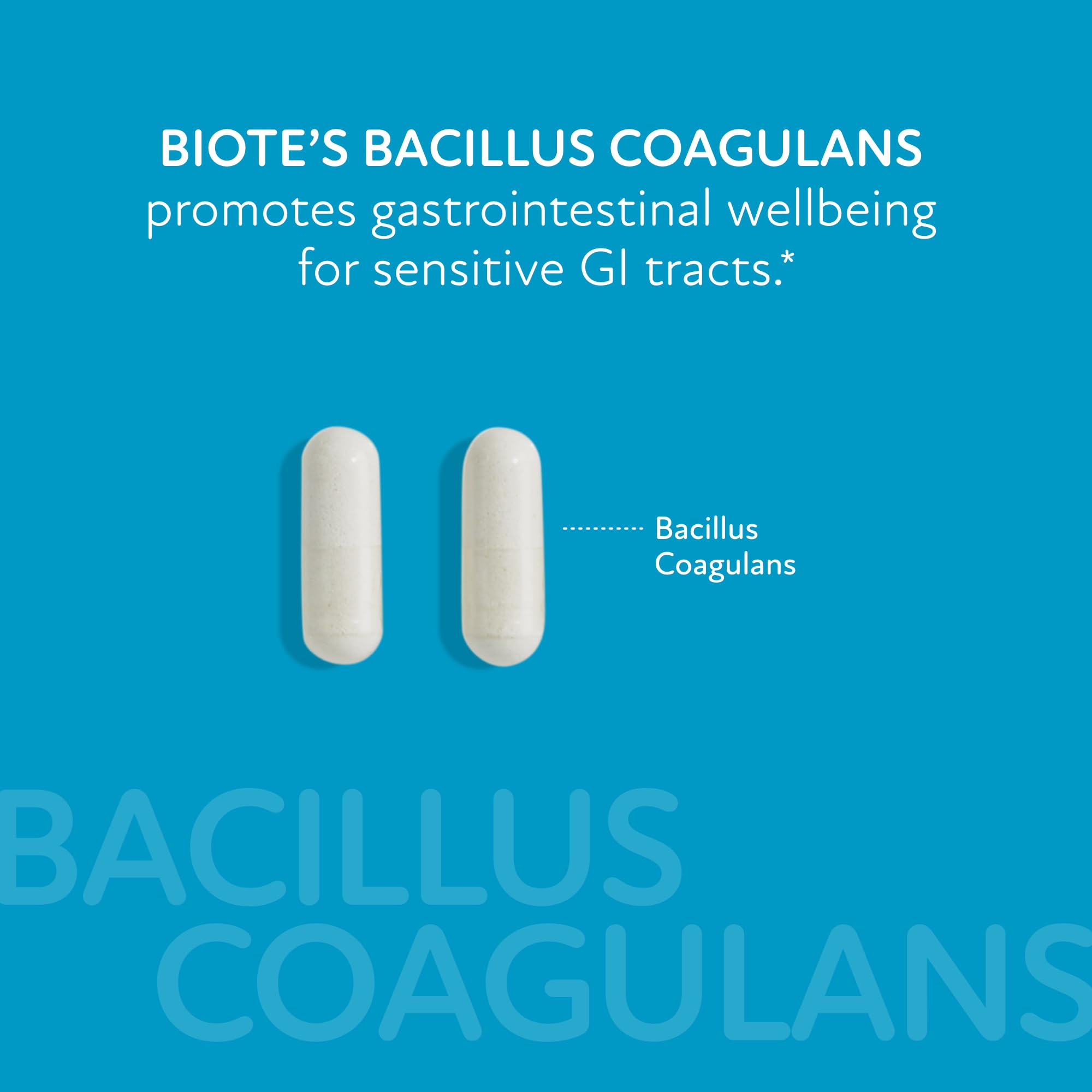 Biote Bacillus Coagulans etiqueta detallada para claridad y confianza.