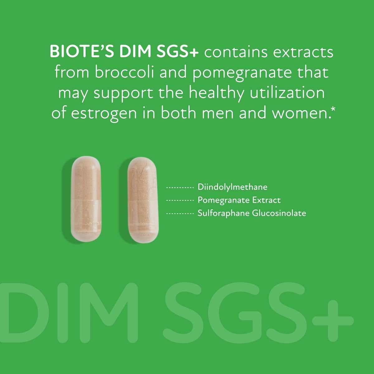 Caja de empaque Biote DIM SGS+ para almacenamiento y manejo ordenado.