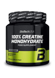 BioTechUSA Creatina Monohidrato sin sabor en pote para entrenamiento de fuerza