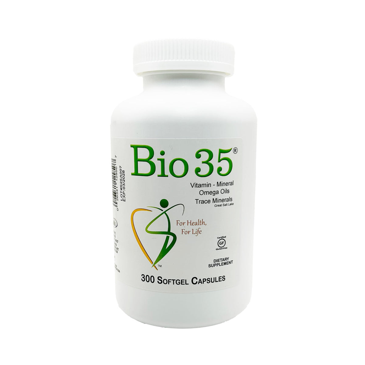 Biotek Bio35: cápsulas suaves en botella para apoyo diario al bienestar