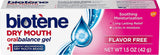 Biotène Oral Balance Gel tres-paquetes 1.5 oz para alivio de sequedad bucal.