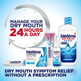 Biotène OralBalance aplicación discreta en casa.