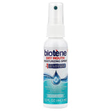 Biotène spray de textura ligera, uso familiar en casa y durante viajes.