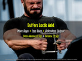 Biotest Igniter, mezcla en vaso con sabor CherryBerry para entrenar con gusto.