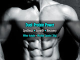 Biotest Metabolic Drive Protein, etiqueta clara para mezcla rápida.