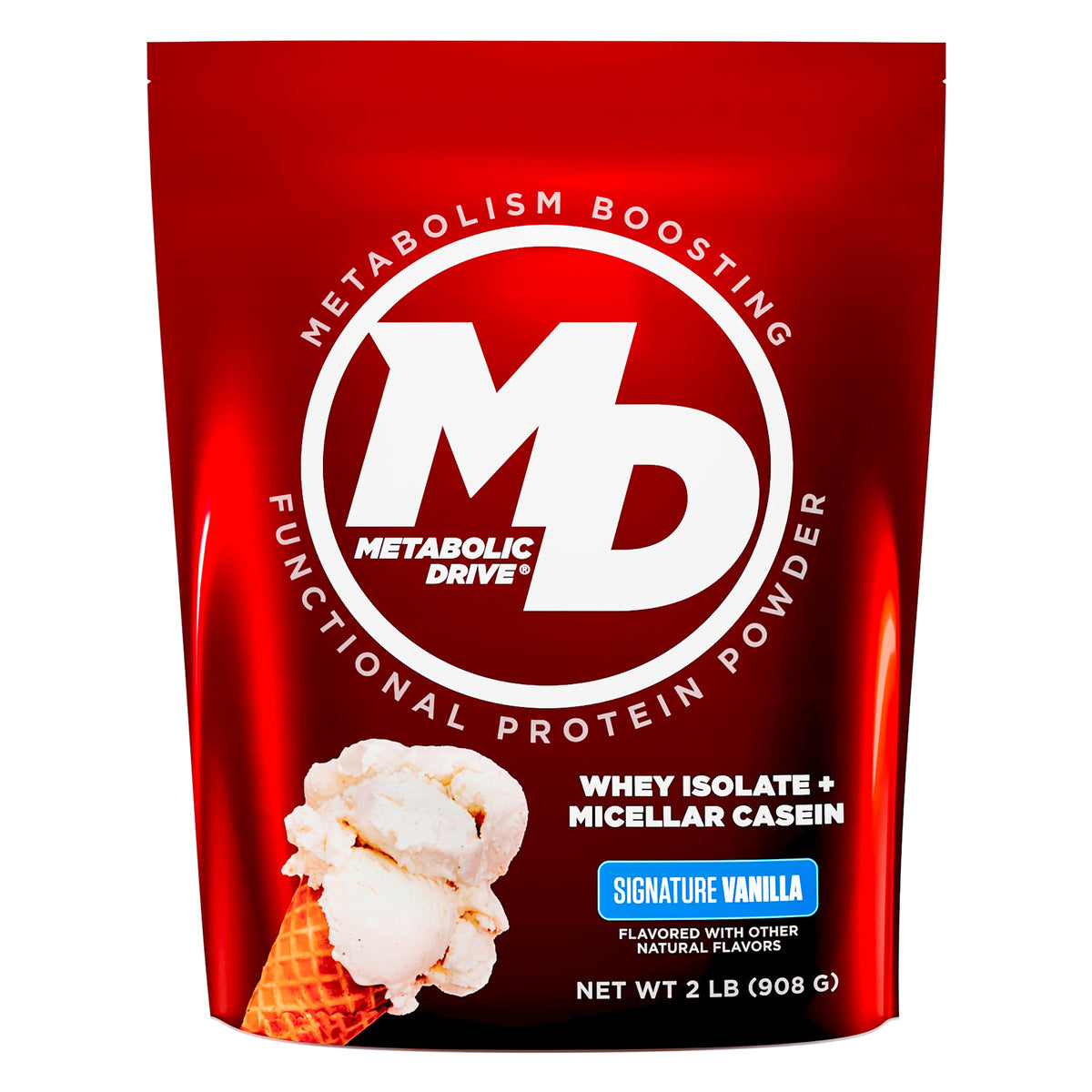 Biotest Metabolic Drive Protein en lata con vainilla, ideal para recuperación.