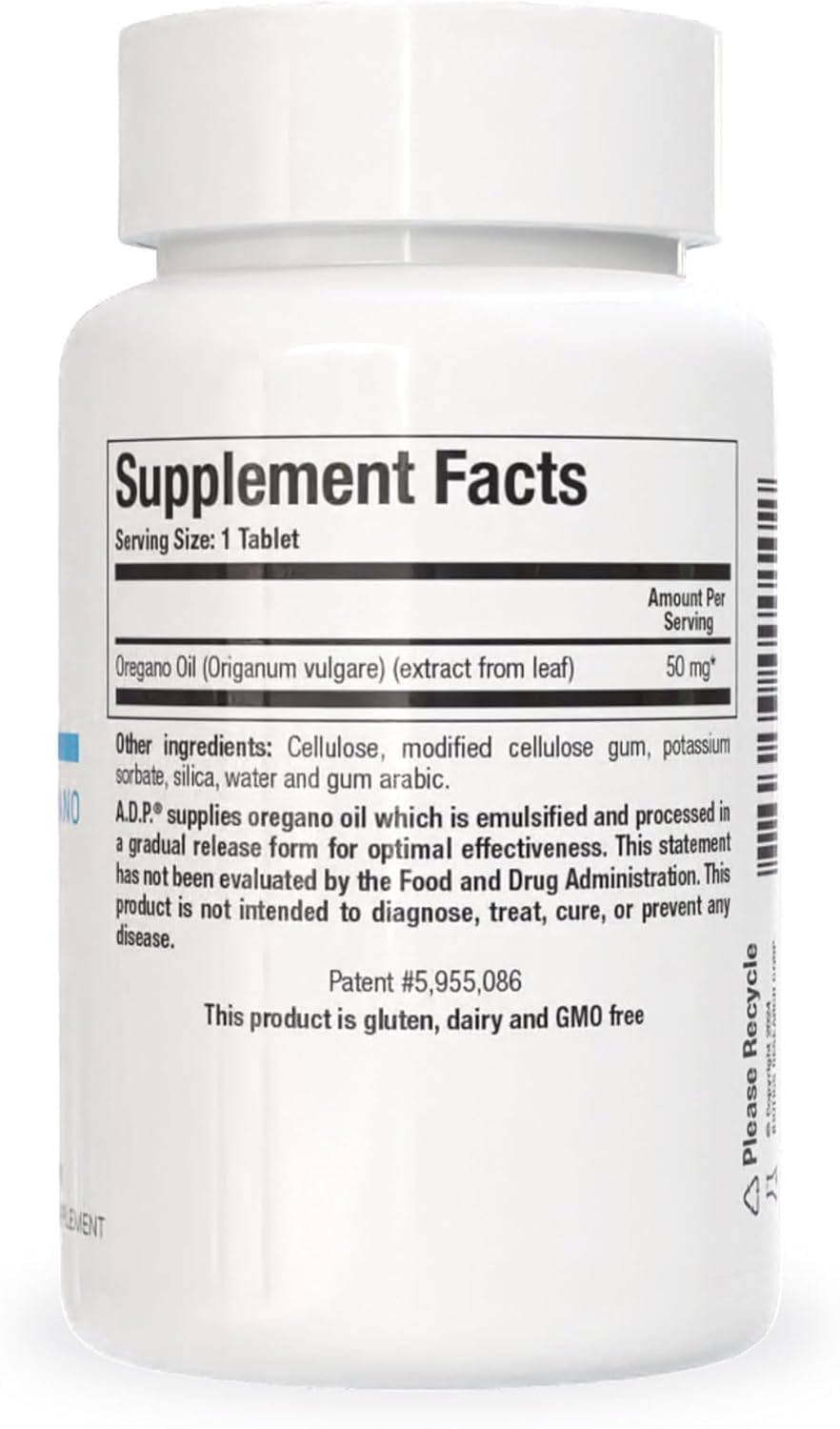 Biotics Research ADP, envase de 120 tabletas para uso diario.