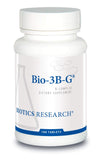 Bio-3B-G de Biotics Research: cápsulas para energía diaria y metabolismo.