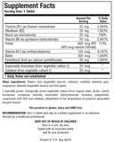 Bio-B Complex en cápsulas de BIOTICS RESEARCH para metabolismo y vitalidad.