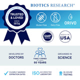 Biotics Research Biomega-1000: empaque de 90 cápsulas para consumo prolongado.