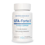 Biotics Research GTA Forte II: frasco con etiqueta, facilita identificar ingredientes clave