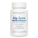 Biotics Research Mg-Zyme: botella de cápsulas para ingesta diaria y relajación