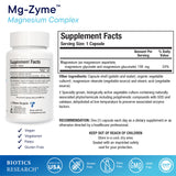 Mg-Zyme: etiqueta frontal destaca absorción alta y fórmula quelada