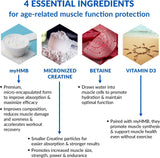 BioTrust Ageless Muscle etiqueta ingredientes destaca la composición clave