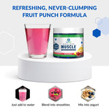 BioTrust Ageless Muscle mezcla se disuelve fácilmente en agua o yogur