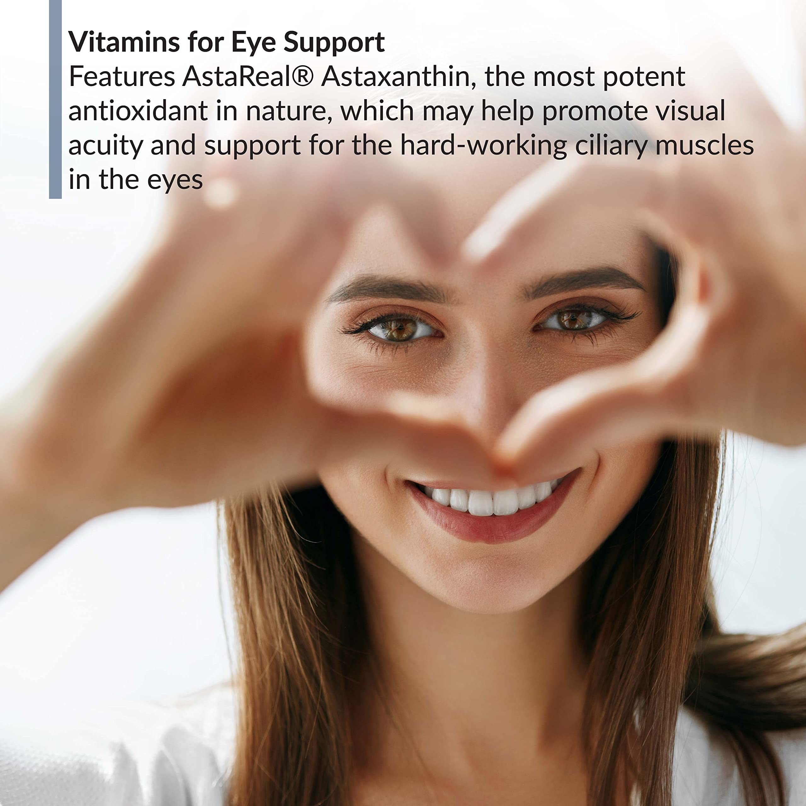 BioTrust Ageless Sight xanthosight con luteína y zeaxantina para salud macular.