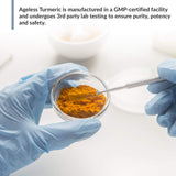 BioTrust Ageless Turmeric sin-edc, compromiso con seguridad en la fabricación.