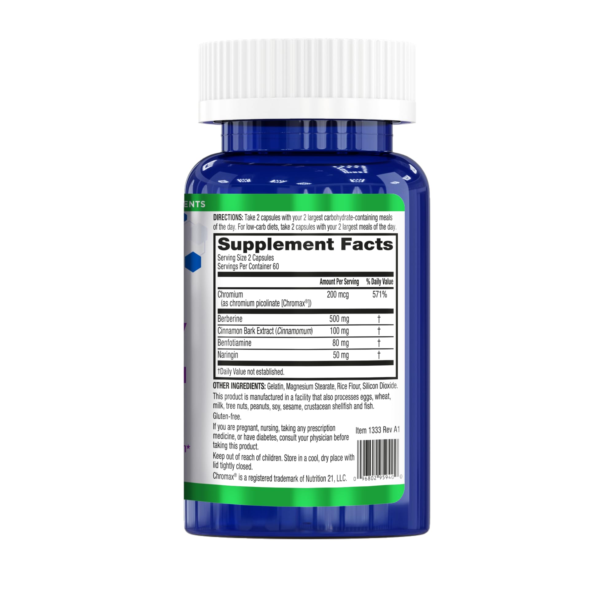 BioTrust Carb Command ingredientes clave, enfoque en dietas bajas en carbohidratos.