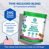 BioTrust proteína baja-carb cuchara medidora en polvo para porciones consistentes