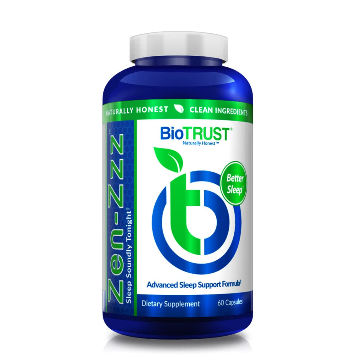 BioTRUST Zen-Zzz cápsulas: apoyo suave para dormir mejor naturalmente.