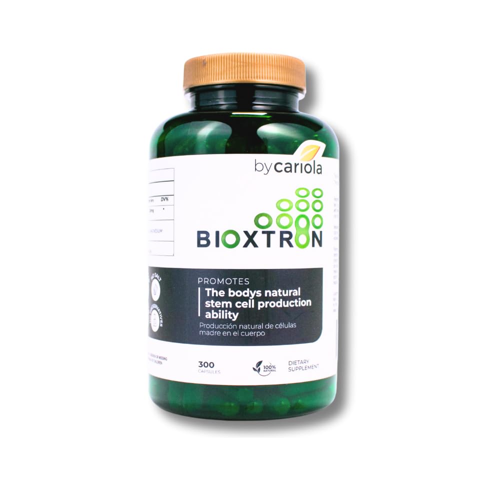 Bioxtron AFA cápsulas en embalaje: apoyo natural para energía diaria